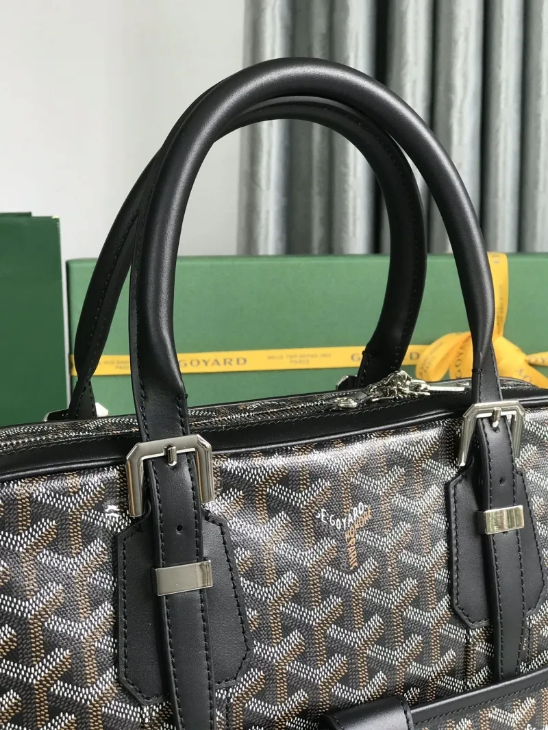 Goyard Black Men's Briefcase - Image 4