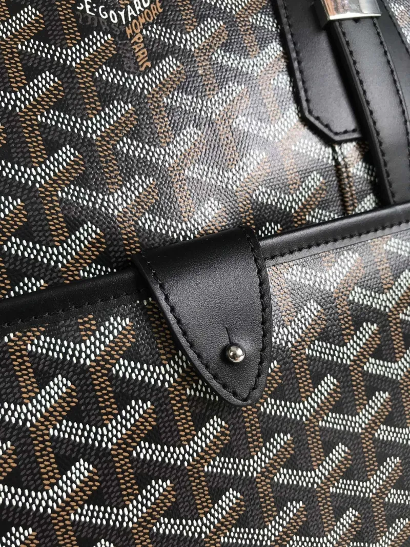 Goyard Black Men's Briefcase - Image 6