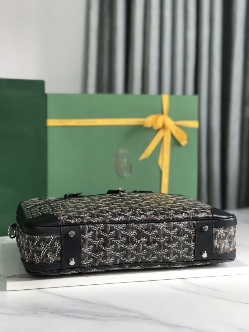 Goyard Black Men's Briefcase - Image 7