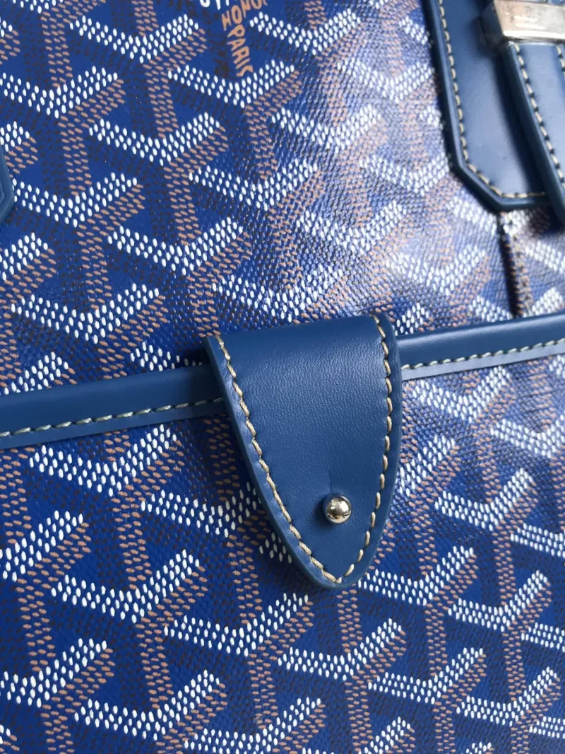 Goyard Blue Mens Briefcase - Image 6