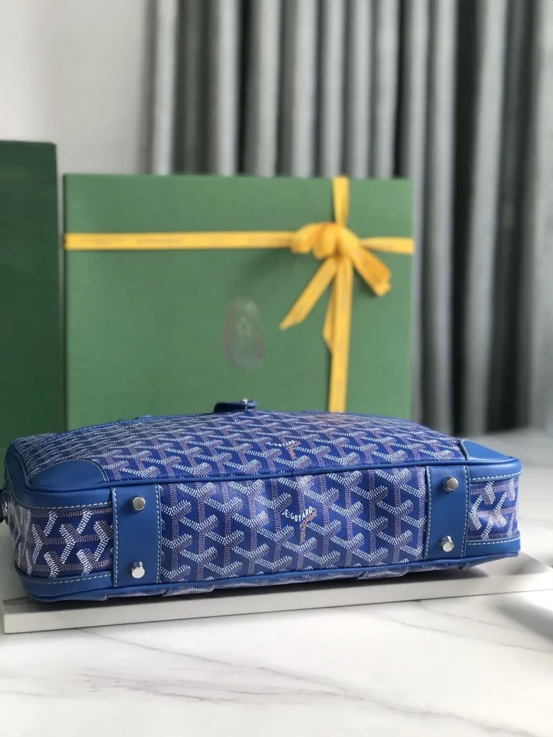 Goyard Blue Mens Briefcase - Image 7