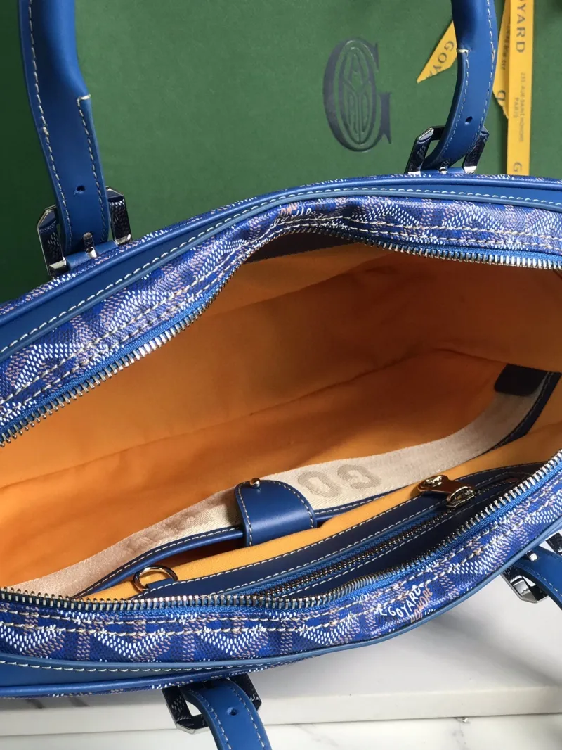 Goyard Blue Mens Briefcase - Image 9