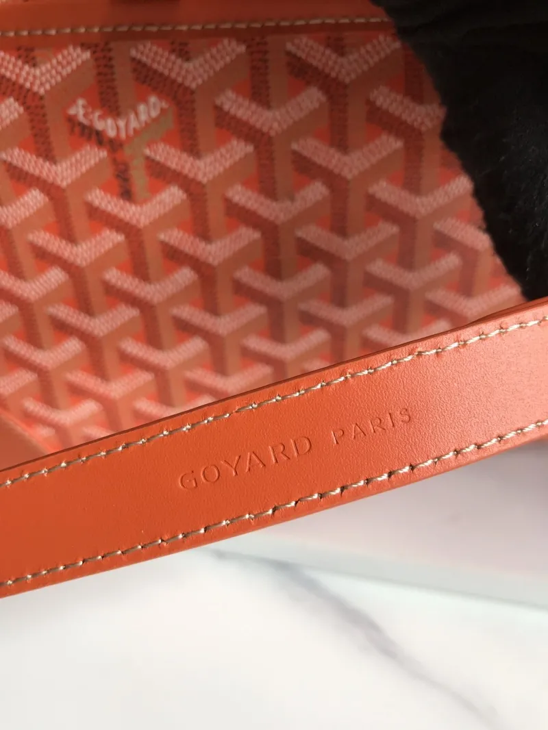 Goyard Orange Mens Briefcase - Image 9