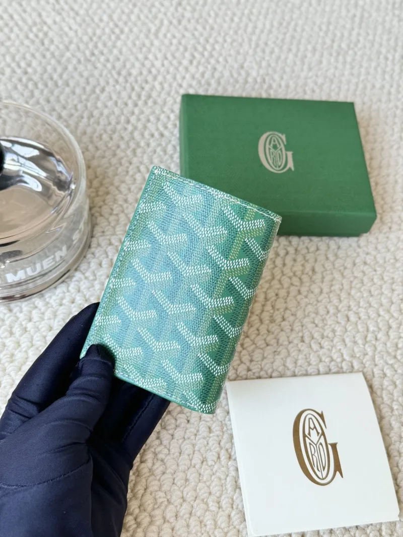 Alternative view of Goyard Green Bifold Wallet SKU 53