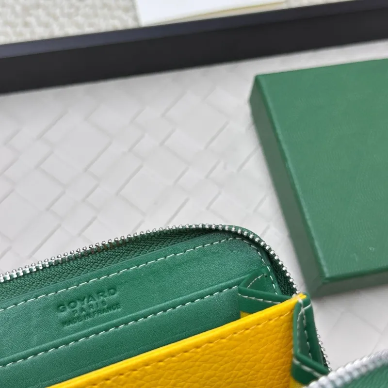 Goyard Green Zip Wallet SKU 76 - Image 6