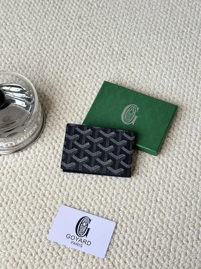 Alternative view of Goyard Black Bifold Card Wallet