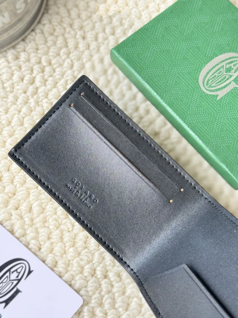 Goyard Black Bifold Card Wallet - Image 6