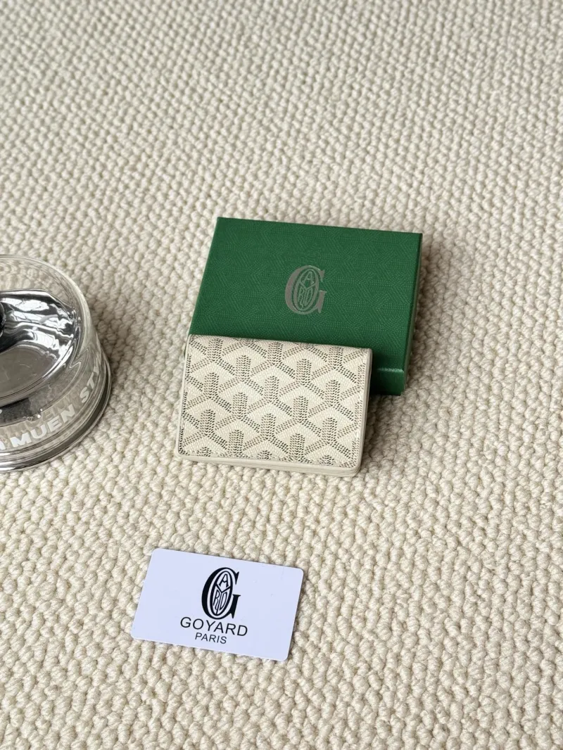 Alternative view of Goyard Beige Mini Card Wallet