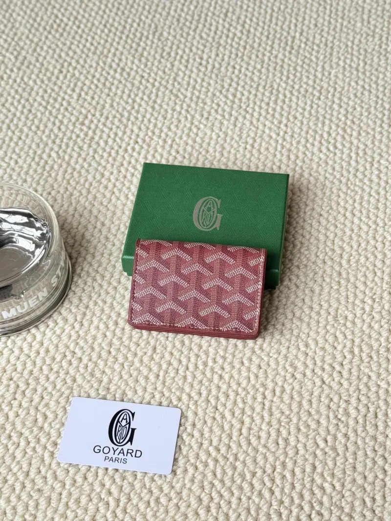 Alternative view of Goyard Red Compact Card Wallet
