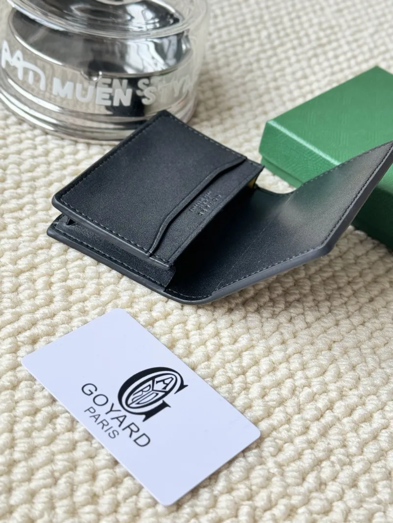 Goyard Small Black Card Holder - Image 5