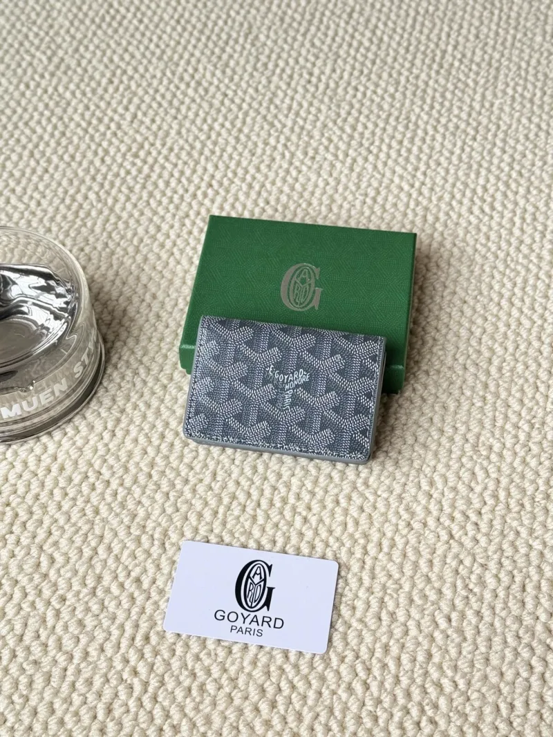Goyard Gray Card Wallet 97
