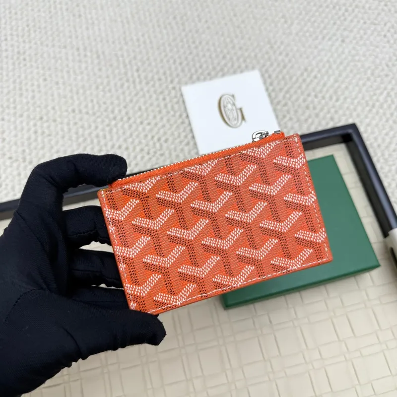 Alternative view of Goyard Orange Zip Card Wallet
