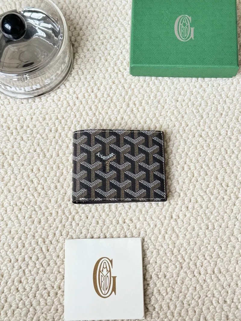 Goyard Black Bifold Wallet 132