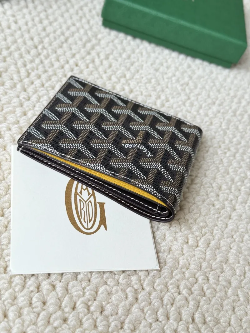 Goyard Black Bifold Wallet 132 - Image 3