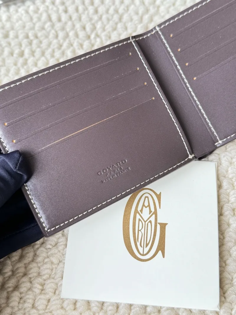 Goyard Black Bifold Wallet 132 - Image 6