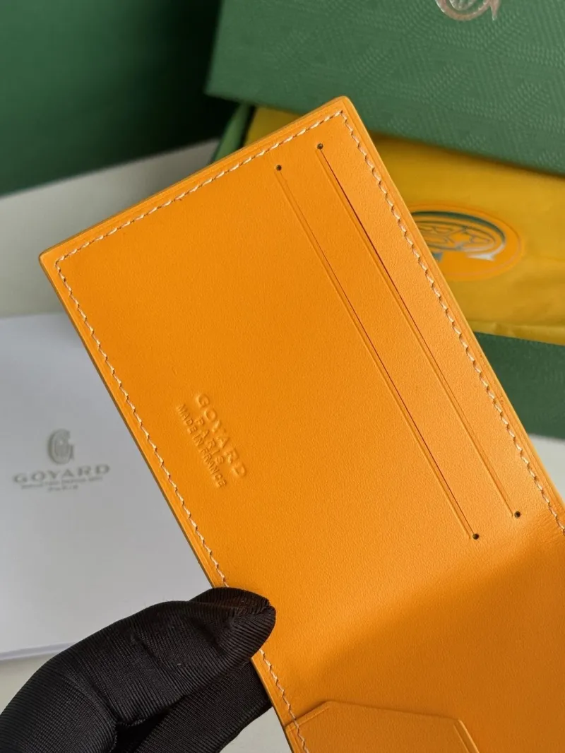 Goyard Yellow Bifold Wallet 136 - Image 8