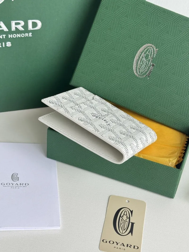 Goyard White Bifold Wallet 138 - Image 4