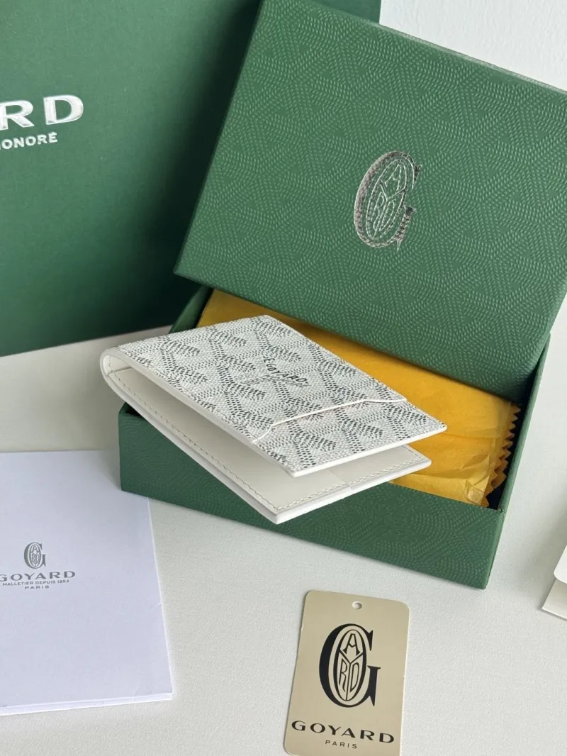 Goyard White Bifold Wallet 138 - Image 5