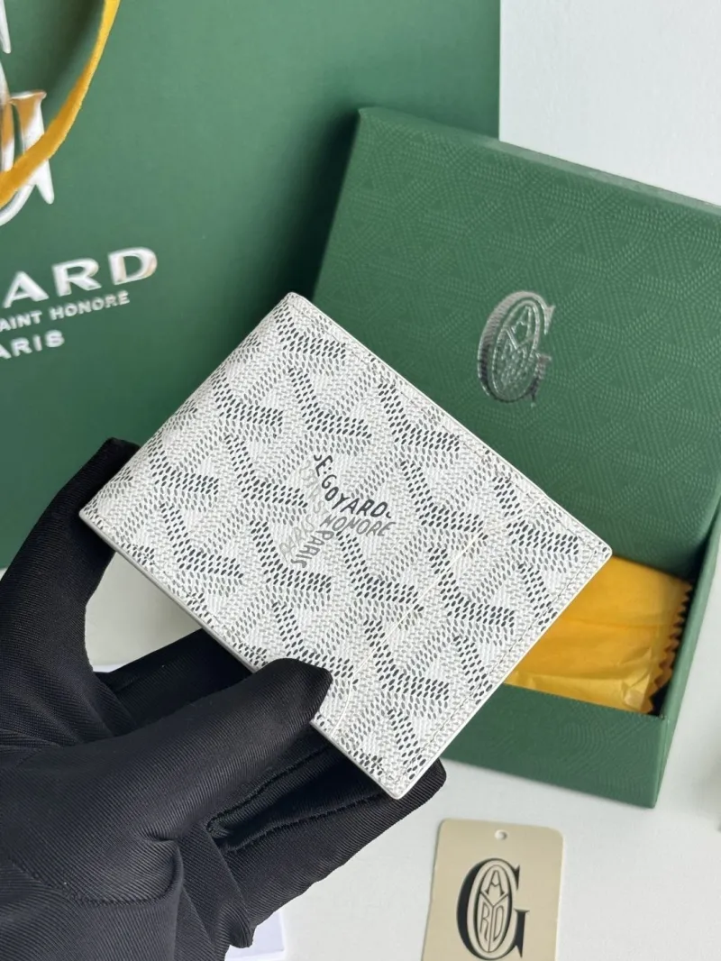 Goyard White Bifold Wallet 138 - Image 6