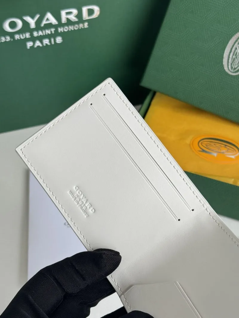 Goyard White Bifold Wallet 138 - Image 8