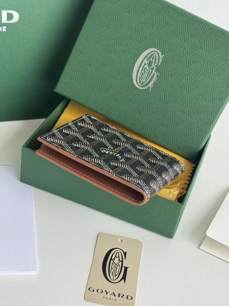 Goyard Signature Bifold Leather Wallet - Image 4