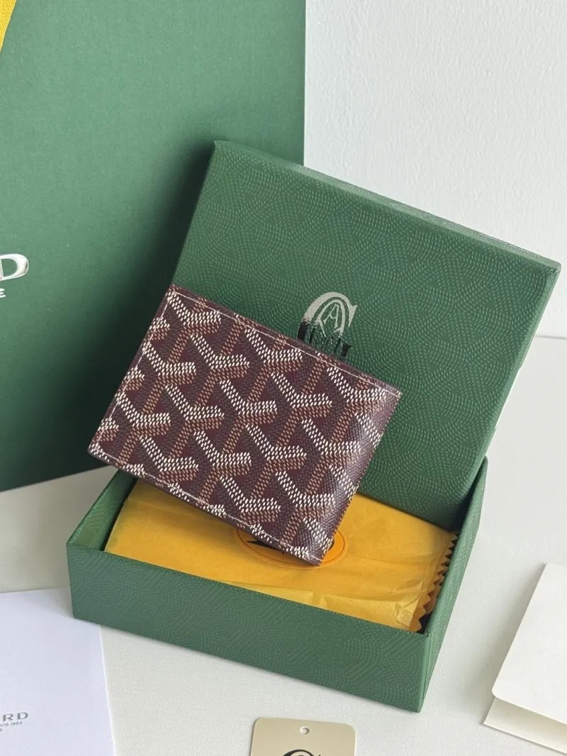 Goyard Brown Monogram Bifold Wallet - Image 3