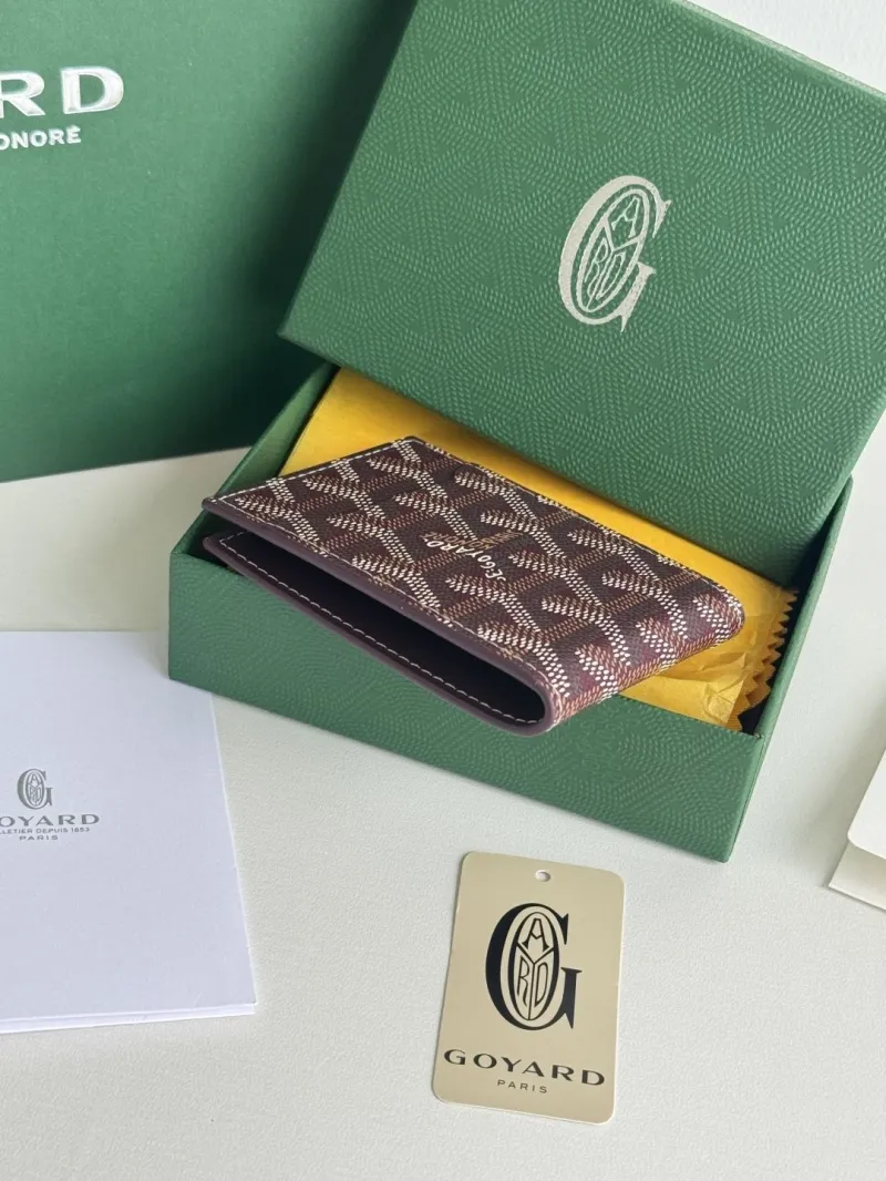 Goyard Brown Monogram Bifold Wallet - Image 4