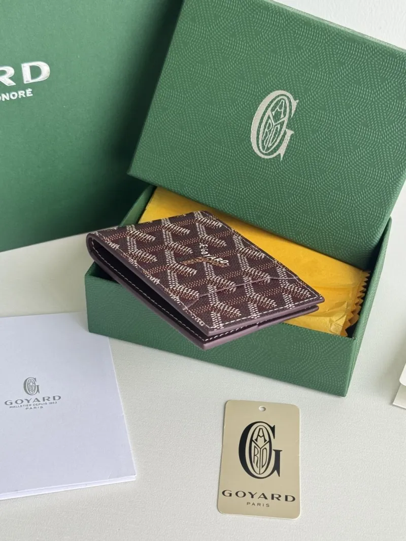 Goyard Brown Monogram Bifold Wallet - Image 5