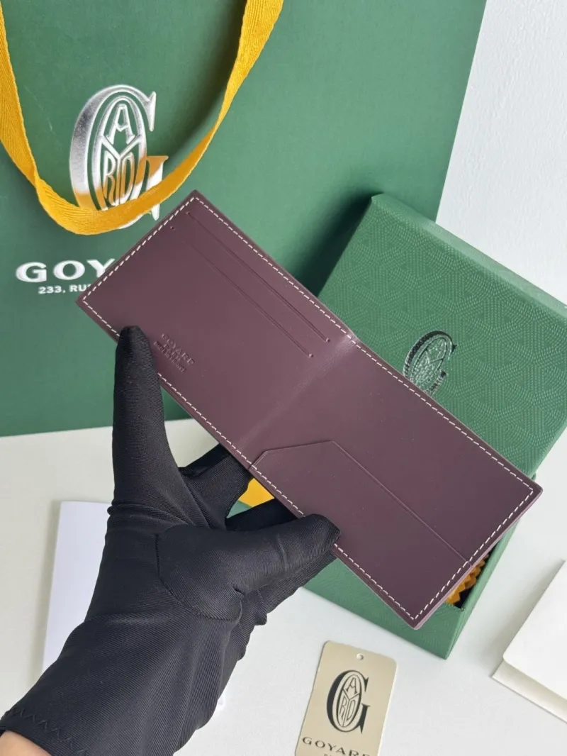 Goyard Brown Monogram Bifold Wallet - Image 7