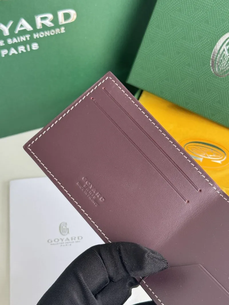 Goyard Brown Monogram Bifold Wallet - Image 8