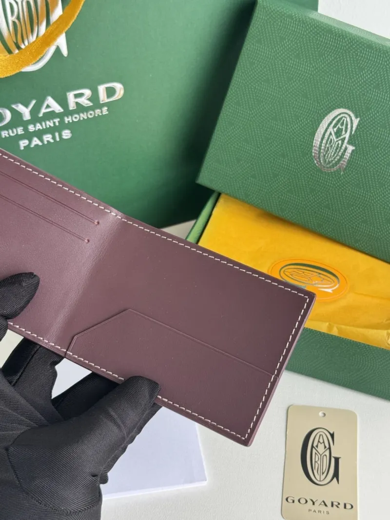 Goyard Brown Monogram Bifold Wallet - Image 9
