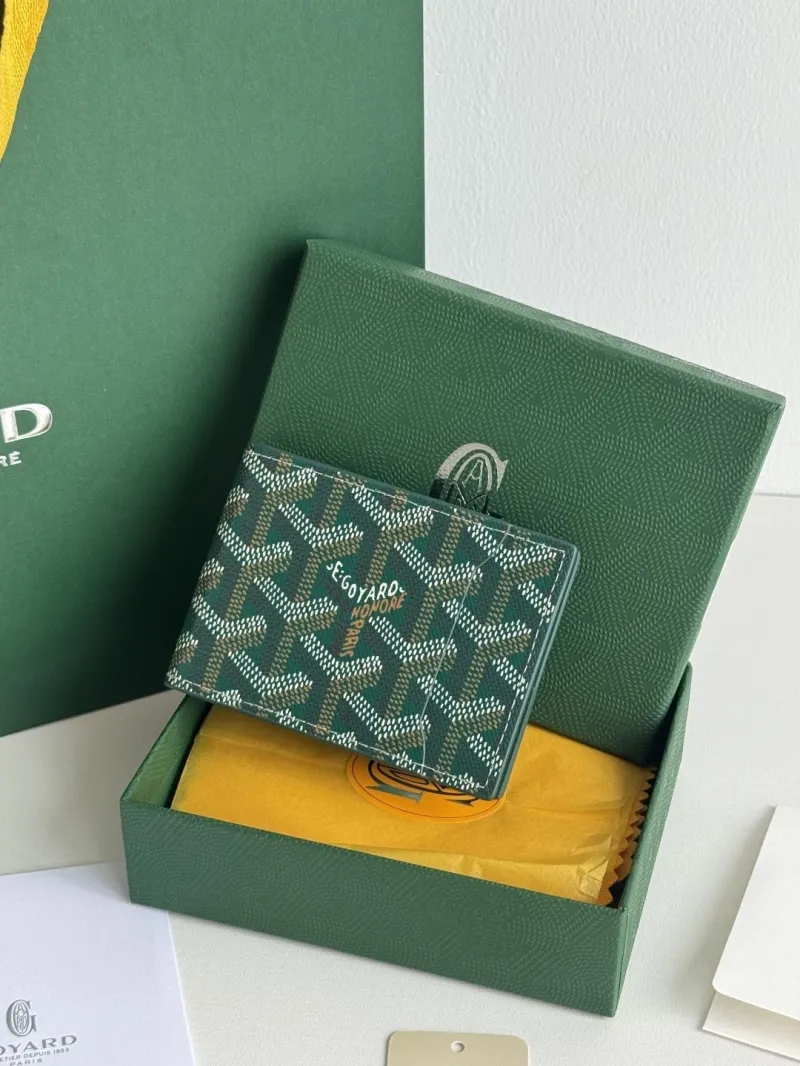 Alternative view of Goyard Green Bifold Wallet 145