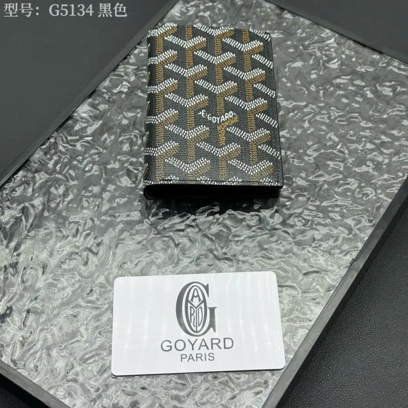Goyard G5134 Black Slim Wallet