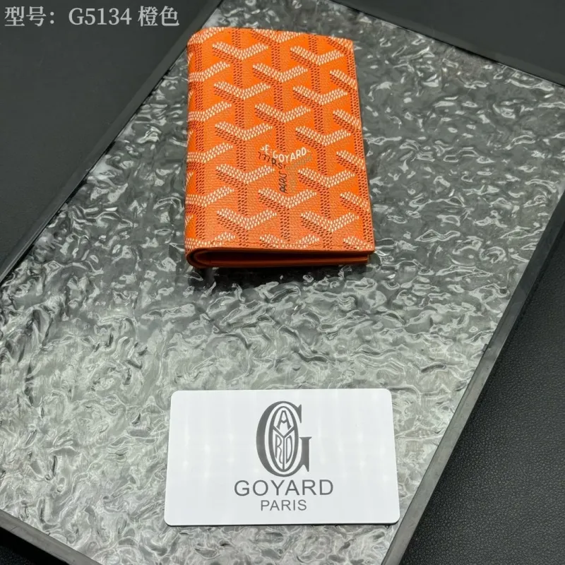 Goyard Orange Bifold Wallet G5134