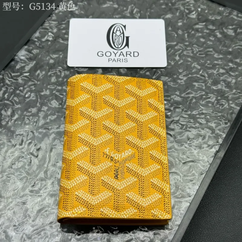 Alternative view of Goyard Yellow Wallet Model G5134
