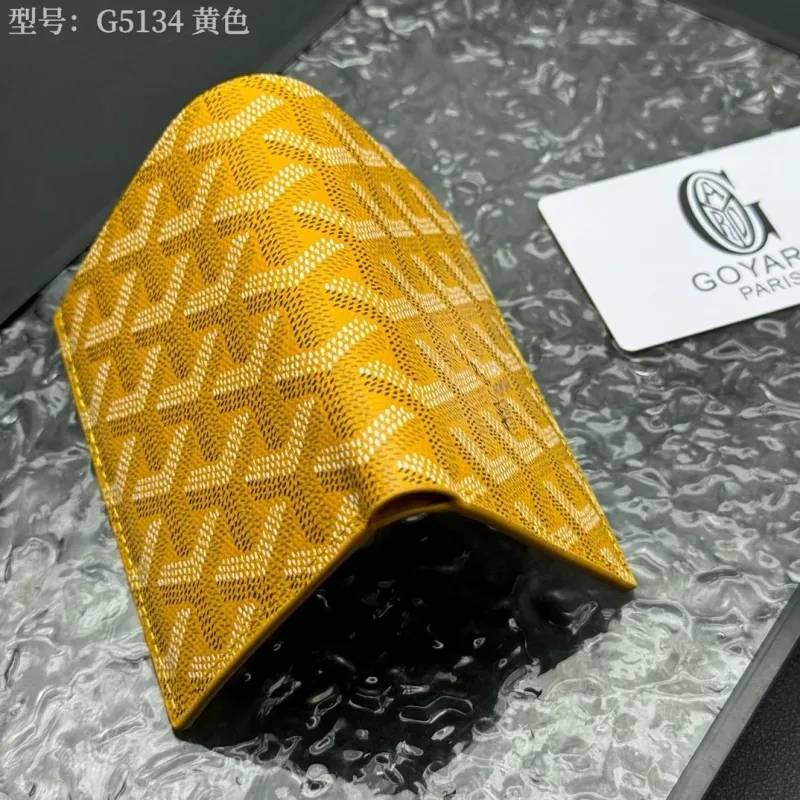 Goyard Yellow Wallet Model G5134 - Image 4
