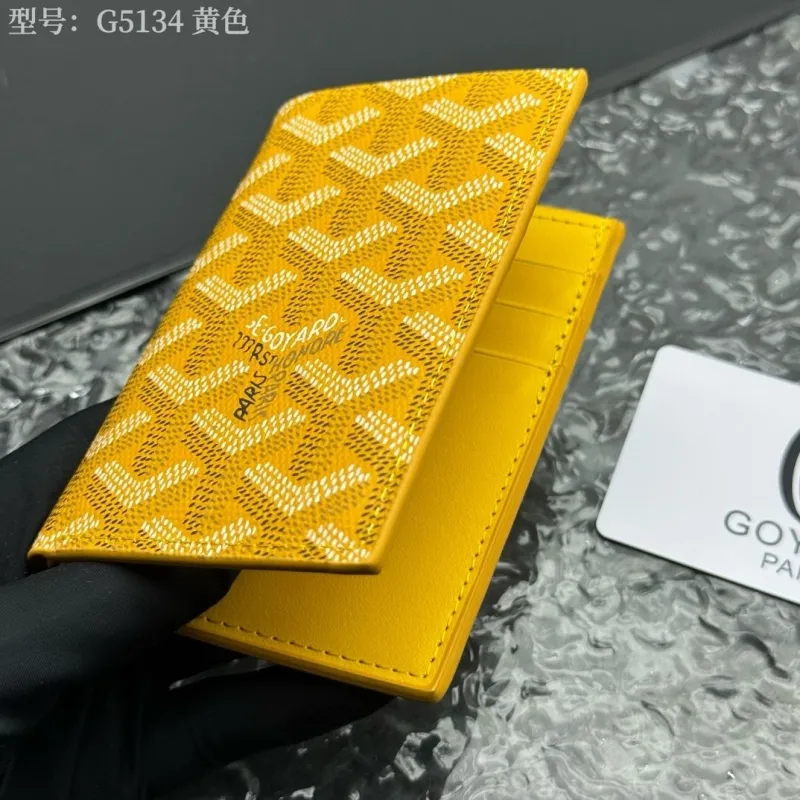 Goyard Yellow Wallet Model G5134 - Image 8