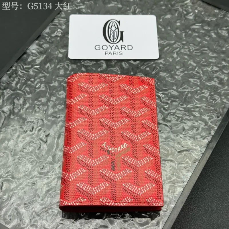 Alternative view of Goyard Red Bifold Wallet Model G5134