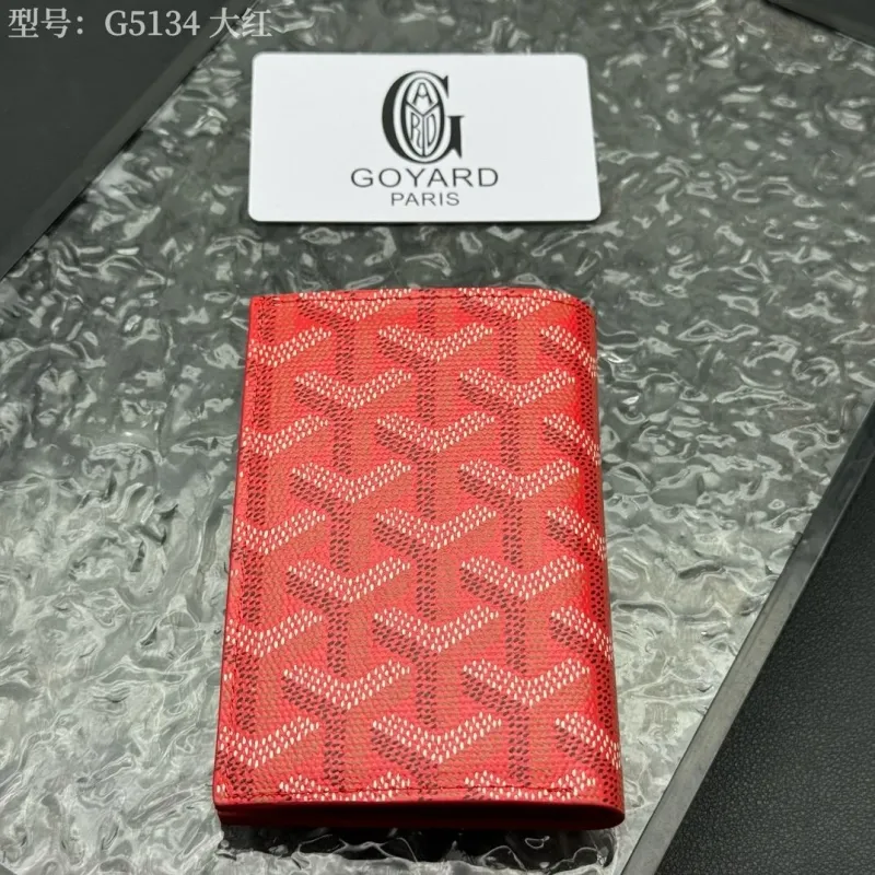Goyard Red Bifold Wallet Model G5134 - Image 3