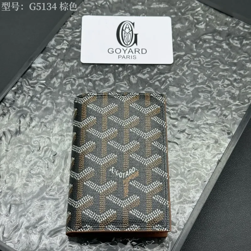 Alternative view of Goyard G5134 Brown Bifold Wallet