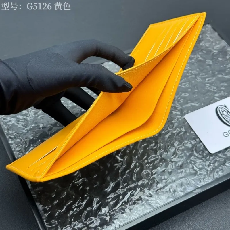 Goyard G5126 Yellow Bifold Wallet - Image 7
