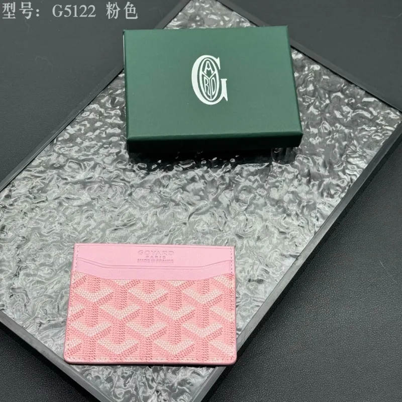 Goyard G5122 Pink Card Holder