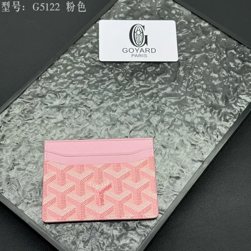 Alternative view of Goyard G5122 Pink Card Holder