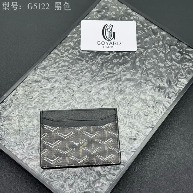 Alternative view of Goyard G5122 Black Card Holder