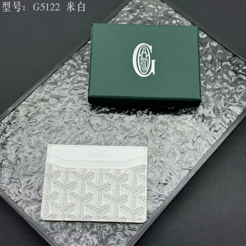 Goyard G5122 Off-White Card Holder