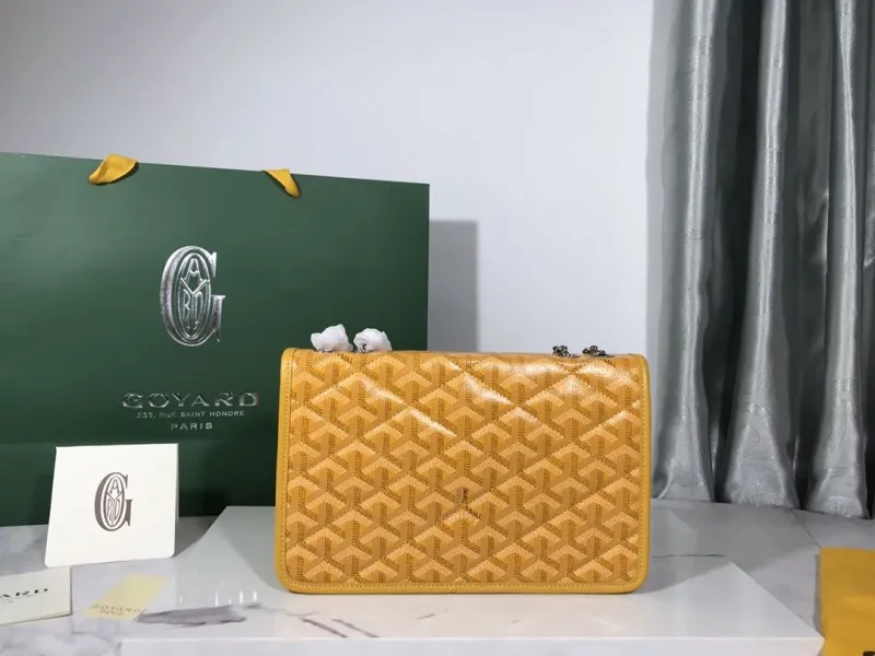Goyard Yellow Monogram Handbag 498 - Image 4