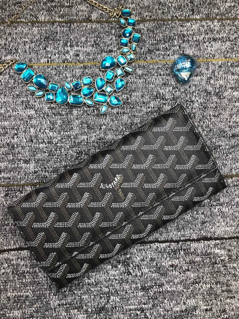 Goyard Black Long Wallet 502