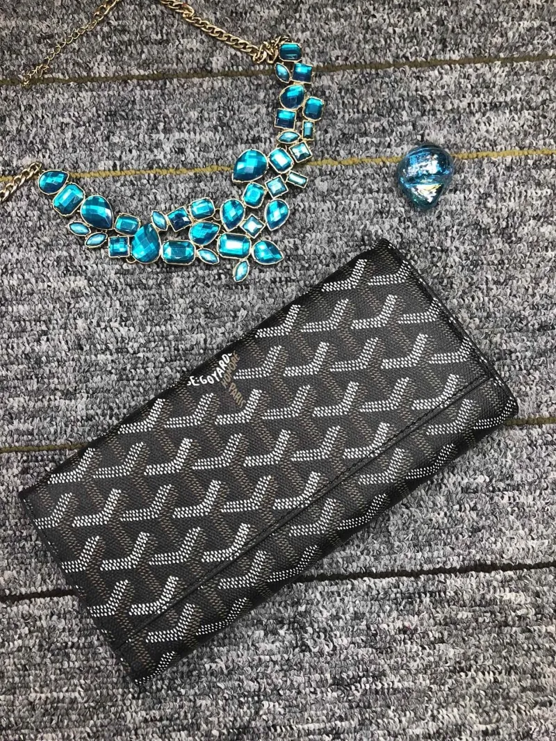Alternative view of Goyard Black Long Wallet 502