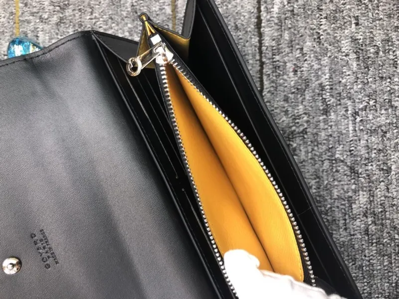 Goyard Black Long Wallet 502 - Image 7