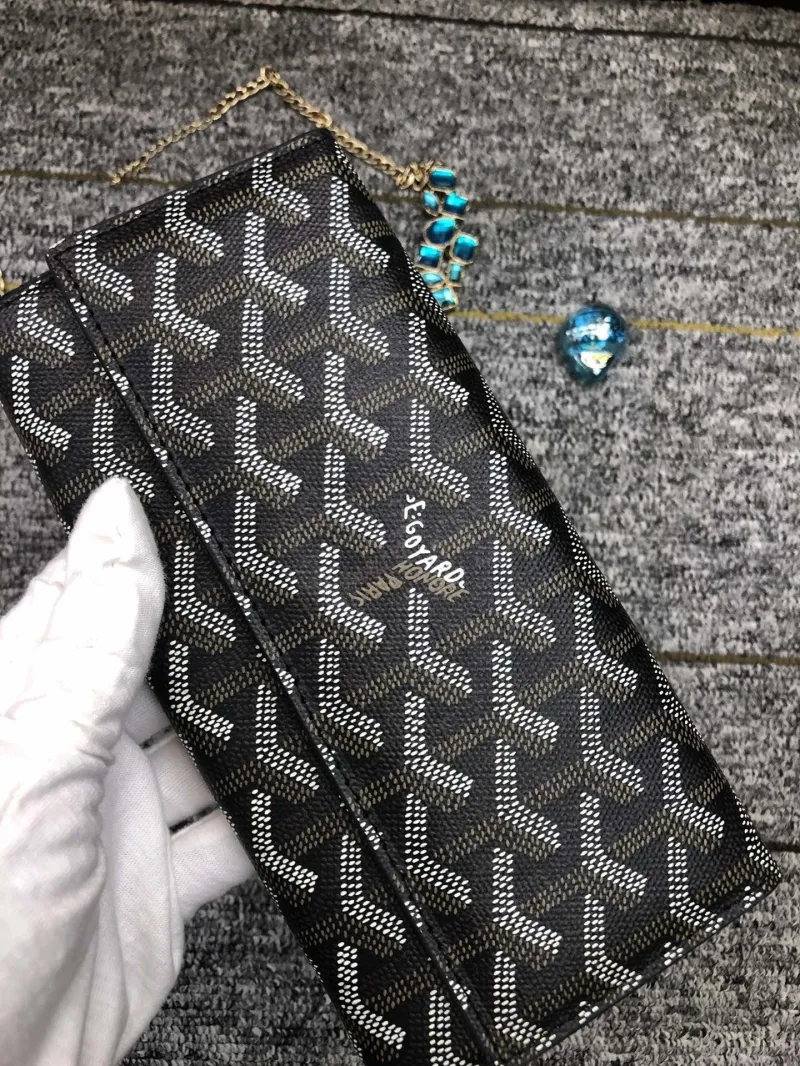 Goyard Black Long Wallet 502 - Image 8